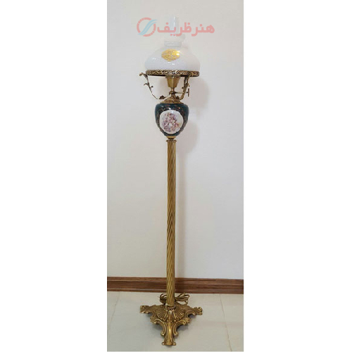 کنارسالنی مدل قالپاقی ستون سرامیکی تمام برنج