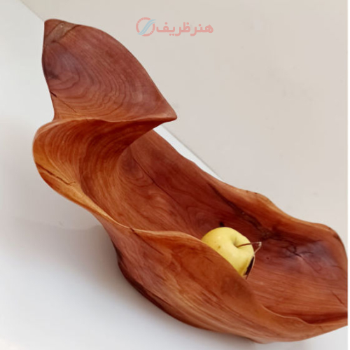 میوخوری چوبی روستیک تنه ای