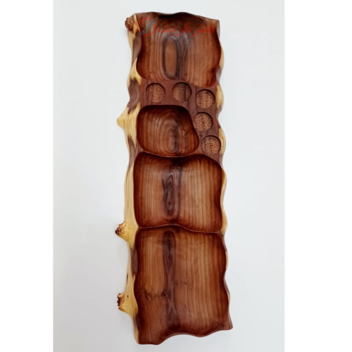 میز مزه چوبی روستیک دستساز