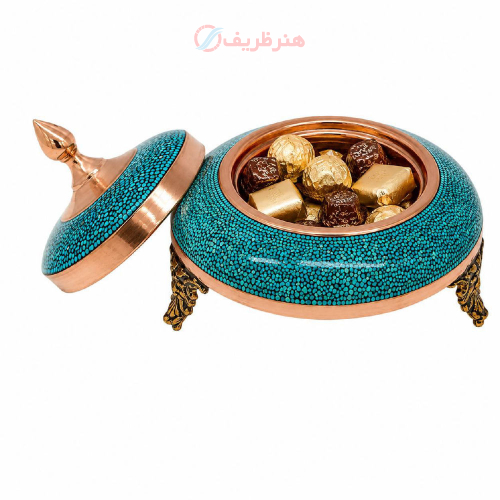 خاویار خوری فیروزه کوبی پرنسا، مدل قندانی