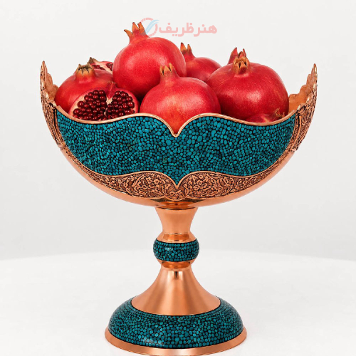 کشکول فیروزه کوبی پرنسا، مدل قلمه زنی