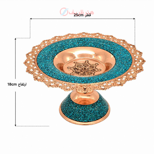 سرویس پذیرایی فیروزه کوبی پرنسا شش پارچه صنایع دستی پرنسا
