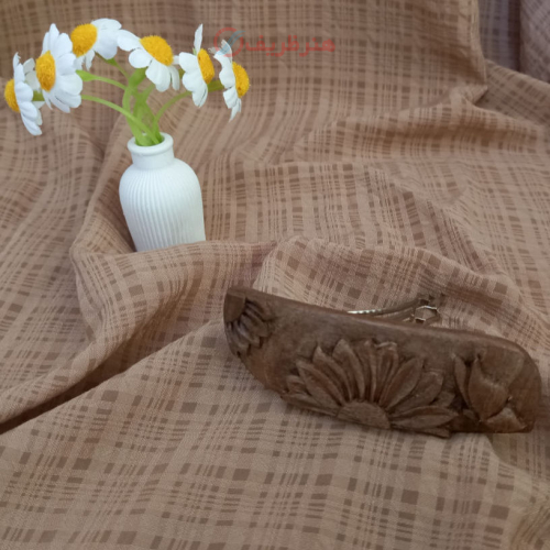 گلسر چوبی طرح پروانه