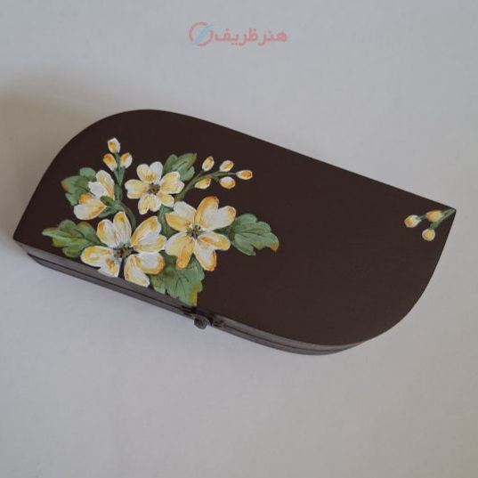 جعبه عینک و ساعت چوبی دست‌ساز