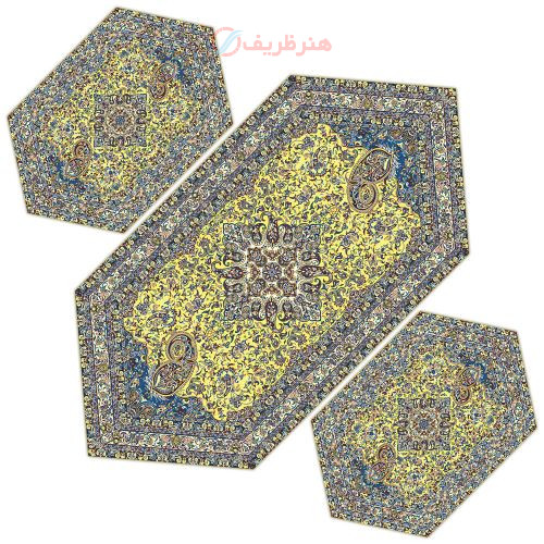 خرید سری سه تکه مهستان زرد | هنرظریف