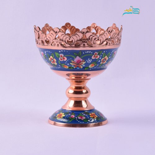 آجیل خوری 11 مس و پرداز کیفیت درجه 1 و ورق ضخیم مس - هنرظریف