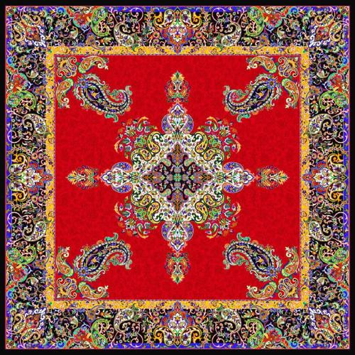 رومیزی یک در یک شروین قرمز