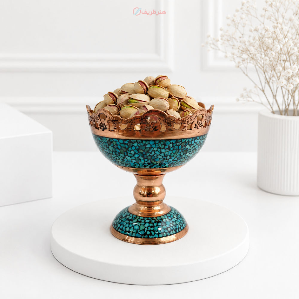 آجیل خوری ۱۱ سانتی فیروزه کوبی برند پرنسا