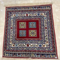 خرید، قیمت و مشخصات گلیم دستبافت جدید سیرجان مناسب کف اتاق و تابلو فرش با رنگ طبیعی درجه 1 | هنرظریف