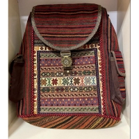 خرید، قیمت و مشخصات کیف کوله بزرگ تمام گلیمی پشمی جنس پشم کرک مرینوس با کیفیت بالا | هنرظریف