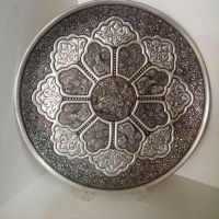 مشخصات کامل سینی دیوارکوب مسی دکوری قلمزنی دست درجه یک | هنرظریف