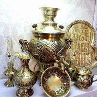 خرید، قیمت و مشخصات سماور زغالی برنجی قلمزنی دست 6 لیتری، با بالاترین کیفیت و مناسب ترین قیمت | هنرظریف