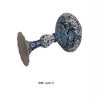 جدیدترین گلدان میناکاری فانتزی کراواتی به طول و عرض 12.5 و ارتفاع 23 سانتیمتر - هنرظریف