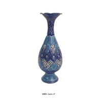 جدیدترین گلدان میناکاری 25 سانتی صراحی به وزن 348 گرم - هنرظریف