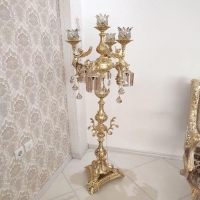 خرید آنلاین آباژور ملائکه شاخه برگدون با رنگ ثابت با 5 سال ضمانت آبکاری و کارت گارانتی - هنرظریف