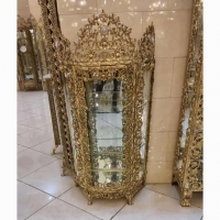 خرید، قیمت و مشخصات مینی بوفه برنزی ، بسیار زیبا و چشم نواز، برنز درجه 1، ورق ضخیم، با ضمانت کیفیت کالا | هنرظریف