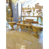 خرید سرویس جلومبلی و میز عسلی آلیاژ | هنرظریف