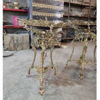خرید آنلاین، میوه خوری برنزی کنار سالنی با پایه های با دوام و رنگ طلایی ثابت با ضمانت، زیر قیمت بازار | هنرظریف