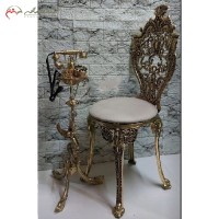 خرید آنلاین، صندلی و تلفن برنزی ایستاده مدل فرشته بالدار با طراحی شیک و زیبا، زیر قیمت بازار | هنرظریف
