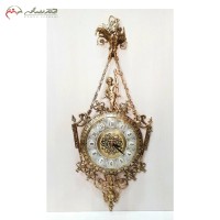 خرید آنلاین، ساعت دیواری آویز برنزی با طرح پسر بچه ایستاده، شکیل و زیبا، قیمت مناسب | هنرظریف